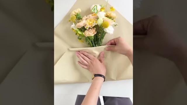 5 ways to wrap a bouquet 5 ways to wrap a bouquet