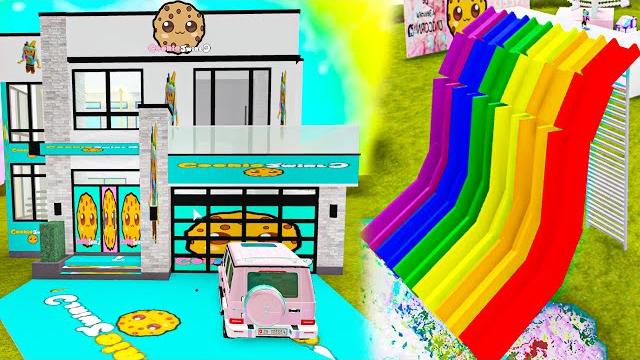 I find amazing cookie swirl c house in random roblox games I find amazing cookie swirl c house in random roblox games