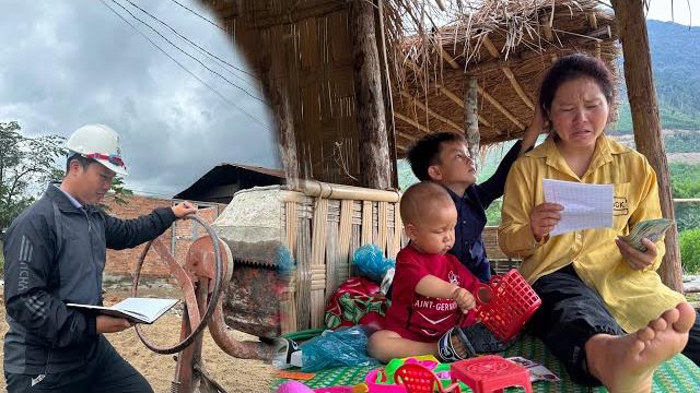 It's great to have news from the husband, he sent money and things back to mother and child It's great to have news from the husband, he sent money and things back to mother and child