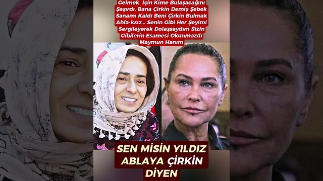 Yıldız tilbe'den hülya avşar'a: "maymun hanım" Yıldız tilbe'den hülya avşar'a: "maymun hanım"