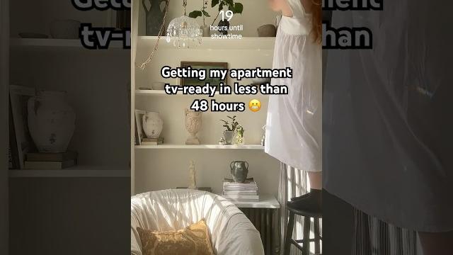 Rush-cleaning my apartment in 48 hours for a tv show Rush-cleaning my apartment in 48 hours for a tv show