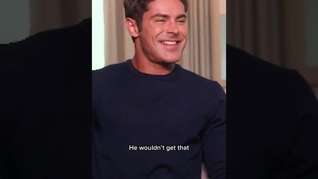 Zac efron opens up to et about his shattered jaw injury #shorts Zac efron opens up to et about his shattered jaw injury #shorts