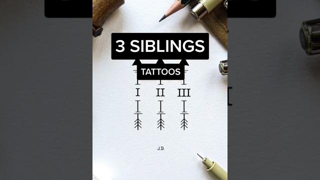 Siblings tattoo ideas Siblings tattoo ideas