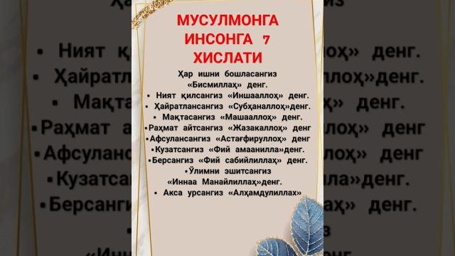 #duo #zikr #imon37 #зикр #дуо #узбекистан #uzbekistan #islom #islomuz #истигфор #рекомендации #duo #zikr #imon37 #зикр #дуо #узбекистан #uzbekistan #islom #islomuz #истигфор #рекомендации