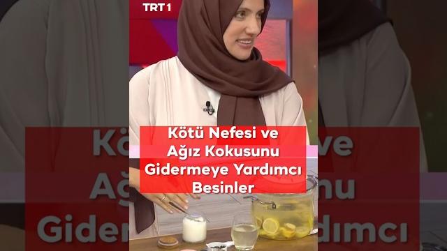 Ağız kokusunu gidermeye yardımcı yöntem kimya yüksek mühendisi kudret livaoğlu #alişan #trt1 Ağız kokusunu gidermeye yardımcı yöntem kimya yüksek mühendisi kudret livaoğlu #alişan #trt1