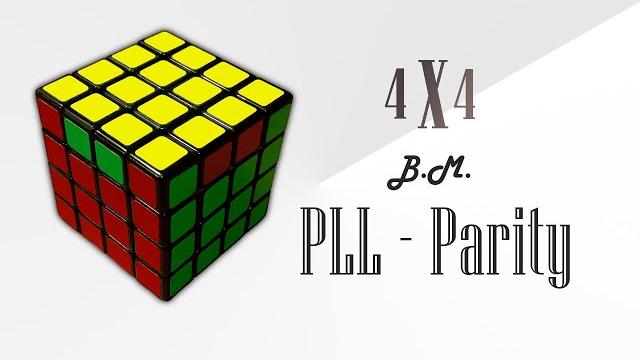 Pll - parity rubik's cube 4x4 by b.m. Pll - parity rubik's cube 4x4 by b.m.