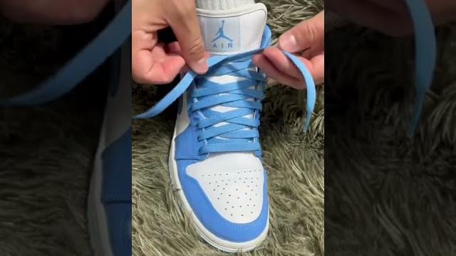 Jordan 1 laces tutorial ! if you are a sneakerhead watch this ️ Jordan 1 laces tutorial ! if you are a sneakerhead watch this ️