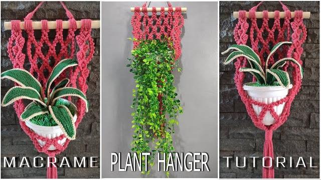 Diy macrame plant hanger tutorial Diy macrame plant hanger tutorial