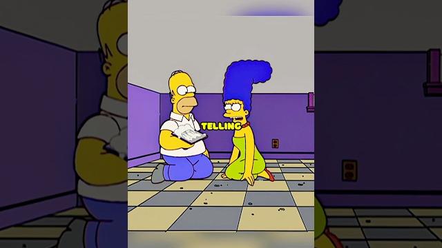 Homer is a bad master #shorts Homer is a bad master #shorts