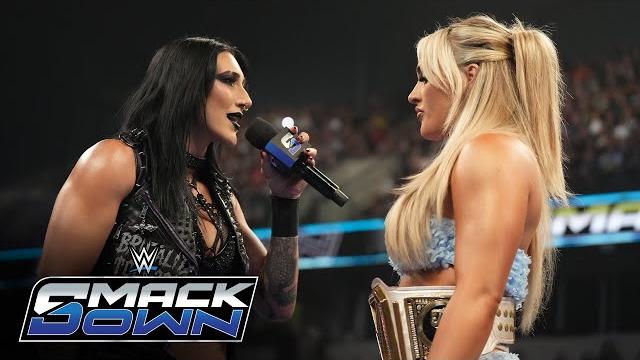 Tiffany stratton comes face-to-face with rhea ripley: smackdown highlights, june 6, 2025 Tiffany stratton comes face-to-face with rhea ripley: smackdown highlights, june 6, 2025
