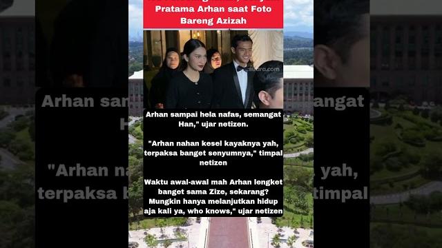 Tampil bareng usai isu perselingkuhan, senyum pratama arhan saat foto bareng azizah #pratamaarhan Tampil bareng usai isu perselingkuhan, senyum pratama arhan saat foto bareng azizah #pratamaarhan