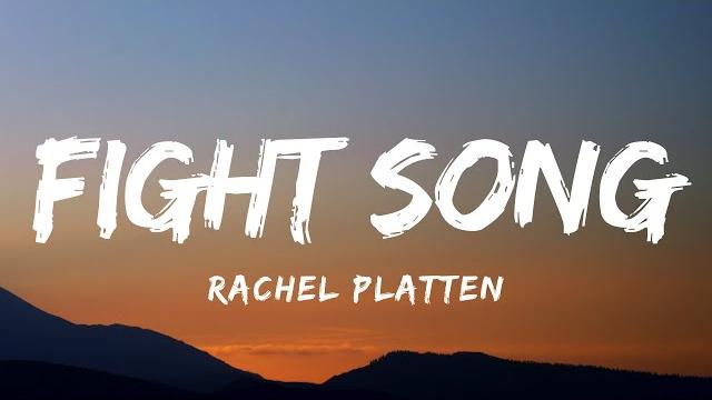 Rachel platten - fight song (lyrics) Rachel platten - fight song (lyrics)