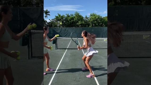 Our bralette and pleated tennis skirt sets available in 3 colors xx #tennisskirt #tennis Our bralette and pleated tennis skirt sets available in 3 colors xx #tennisskirt #tennis
