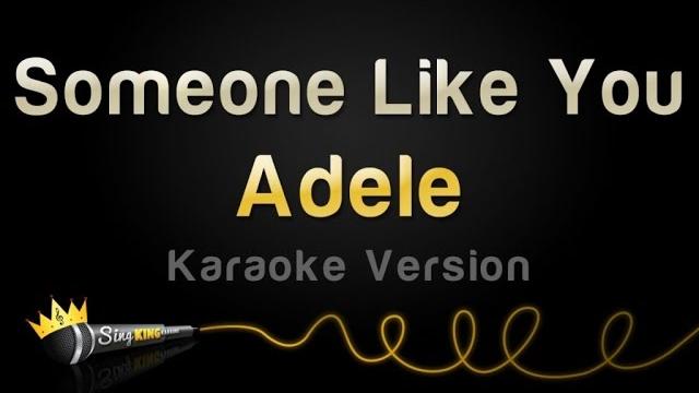 Adele - someone like you (karaoke version) Adele - someone like you (karaoke version)
