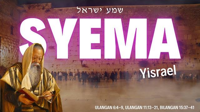 Syema yisrael versi full dalam bahasa ibrani Syema yisrael versi full dalam bahasa ibrani