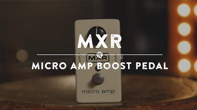 Mxr micro amp boost pedal | reverb demo video Mxr micro amp boost pedal | reverb demo video