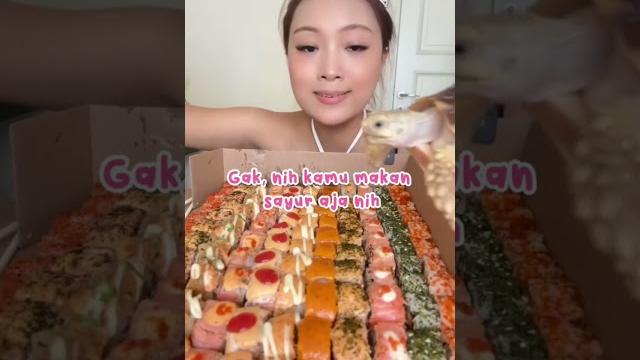 Mukbang sushi 308 biji (part 2) Mukbang sushi 308 biji (part 2)