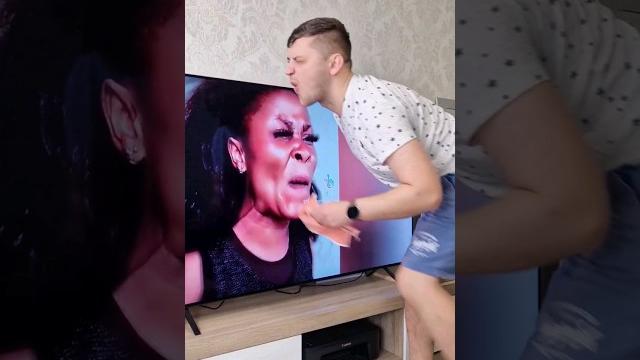 Fight with tv #shorts #memes #trynottolaugh #viral Fight with tv #shorts #memes #trynottolaugh #viral