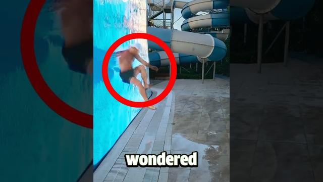 The scariest swimming pool The scariest swimming pool