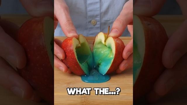 What’s inside this apple? What’s inside this apple?