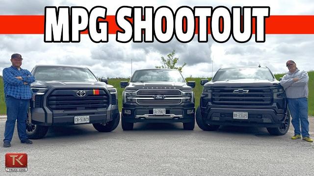 3-way mpg shootout! turbo vs hybrid vs diesel - toyota tundra, ford f-150 & chevy silverado compared 3-way mpg shootout! turbo vs hybrid vs diesel - toyota tundra, ford f-150 & chevy silverado compared
