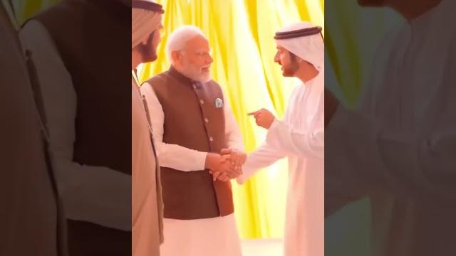 When tradition met leadership — prince hamdan’s gracious meeting with pm modi. #youtube #dubai When tradition met leadership — prince hamdan’s gracious meeting with pm modi. #youtube #dubai