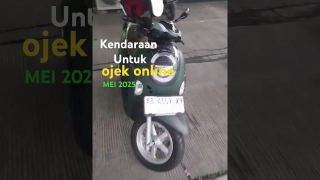 Kendaraan mungil untuk ojek online Kendaraan mungil untuk ojek online
