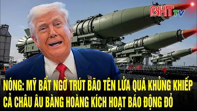 Vấn đề hôm nay: mỹ ồ ạt trút bão tên lửa quá khủng khiếp; toàn châu âu kích hoạt báo động đỏ Vấn đề hôm nay: mỹ ồ ạt trút bão tên lửa quá khủng khiếp; toàn châu âu kích hoạt báo động đỏ