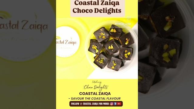 Coastal zaiqa choco delights | choco dates bites | choco almonds bites | coastal cuisines #shorts Coastal zaiqa choco delights | choco dates bites | choco almonds bites | coastal cuisines #shorts