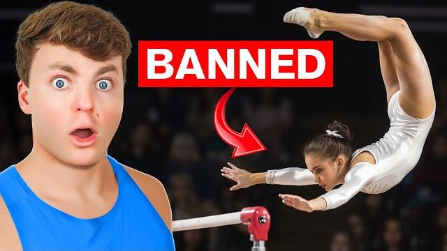 I tried banned gymnastics skills! I tried banned gymnastics skills!