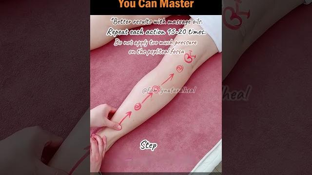 Calf massage routine you can master Calf massage routine you can master