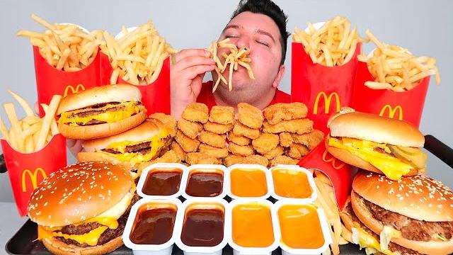 Massive mcdonald's feast • mukbang Massive mcdonald's feast • mukbang