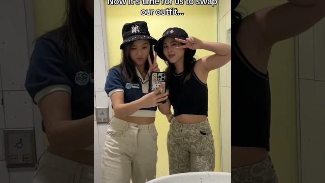 We swap boy friends #shorts #couple #relationships @minimoochi We swap boy friends #shorts #couple #relationships @minimoochi