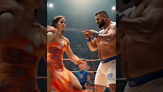 She can’t win… or can she? #wrestling #prowrstling #mma #aiartmodellookbook #wwe #wrestlingfuture She can’t win… or can she? #wrestling #prowrstling #mma #aiartmodellookbook #wwe #wrestlingfuture