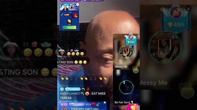 Ms teresa vs ebbie may via trina b live Ms teresa vs ebbie may via trina b live