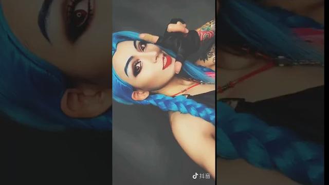 金克丝jinx cosplay 金克丝jinx cosplay