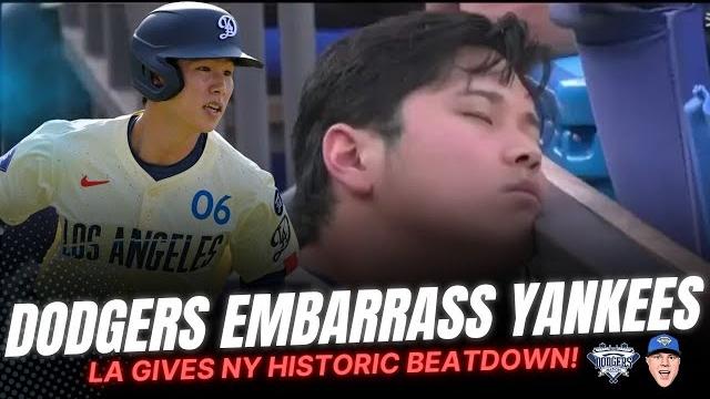 Must-see: shohei ohtani falls asleep during dodgers 18-2 blowout of yankees, hyeseong kim shines! Must-see: shohei ohtani falls asleep during dodgers 18-2 blowout of yankees, hyeseong kim shines!