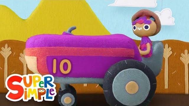 10 little tractors | kids songs | super simple songs 10 little tractors | kids songs | super simple songs