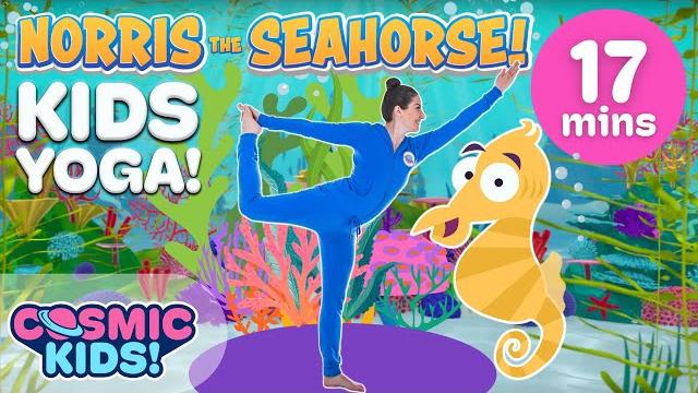 Norris the baby seahorse | a cosmic kids yoga adventure! Norris the baby seahorse | a cosmic kids yoga adventure!