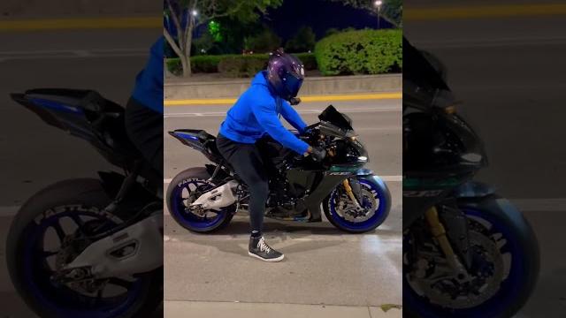 Can your motorcycle do this? yamaha r1m Can your motorcycle do this? yamaha r1m
