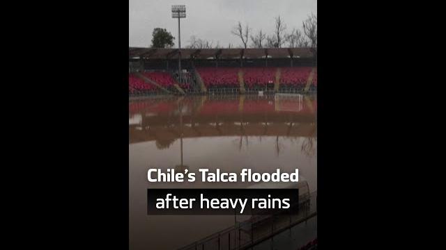 Chile’s talca flooded after heavy rains Chile’s talca flooded after heavy rains