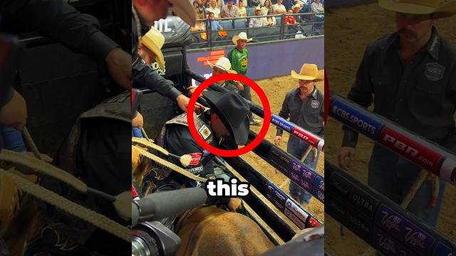 He broke the world record in bull riding He broke the world record in bull riding