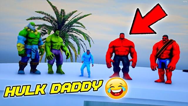 Hulk & red hulk daddy team4shooter #shorts (gta 5/gta v) Hulk & red hulk daddy team4shooter #shorts (gta 5/gta v)