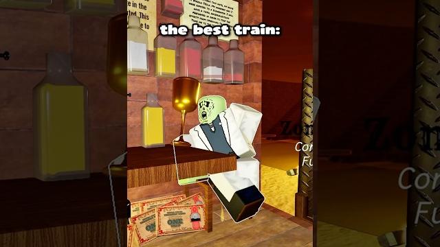 I built the best potion train in dead rails #deadrails #roblox I built the best potion train in dead rails #deadrails #roblox