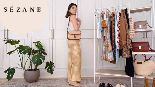My entire sézane collection and new pieces try on haul | spring sezane outfits (petite friendly) My entire sézane collection and new pieces try on haul | spring sezane outfits (petite friendly)