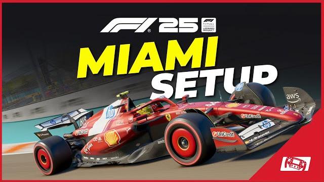 F1 25 miami car setup: full setup guide F1 25 miami car setup: full setup guide