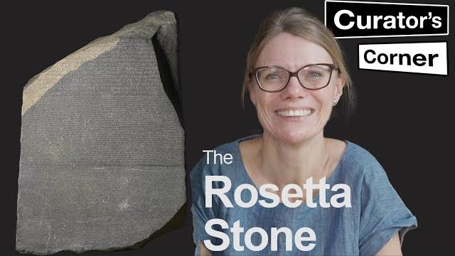 The rosetta stone and what it actually says with ilona regulski | curator's corner s7 ep7 The rosetta stone and what it actually says with ilona regulski | curator's corner s7 ep7