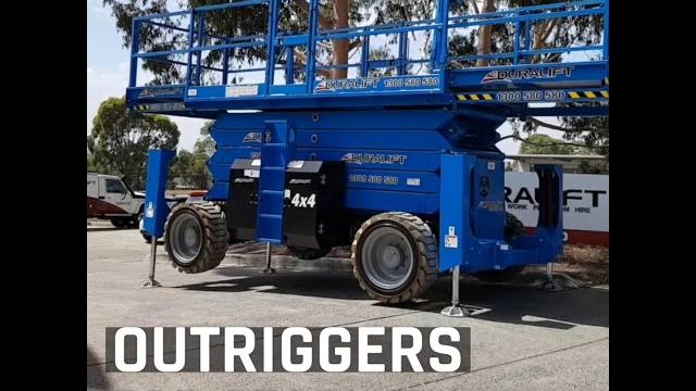5️3️ft rough terrain scissor lift - duralift 5️3️ft rough terrain scissor lift - duralift