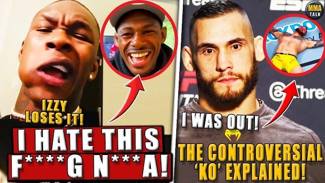Israel adesanya surprisingly goes off on joaquin buckley! bellato responds to 'fake ko' accusations! Israel adesanya surprisingly goes off on joaquin buckley! bellato responds to 'fake ko' accusations!