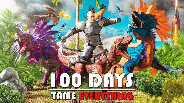 Ark 100 days, but i combined all 12 maps… Ark 100 days, but i combined all 12 maps…